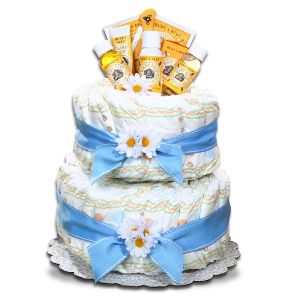 tortas de pañales instrucciones de calcomanía bebé regalos ideas de nacimiento
