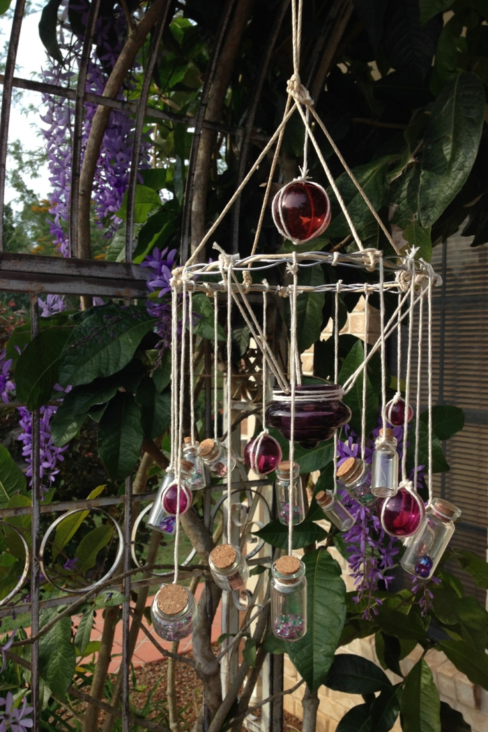 Windspiel制作美丽的花园装饰理念