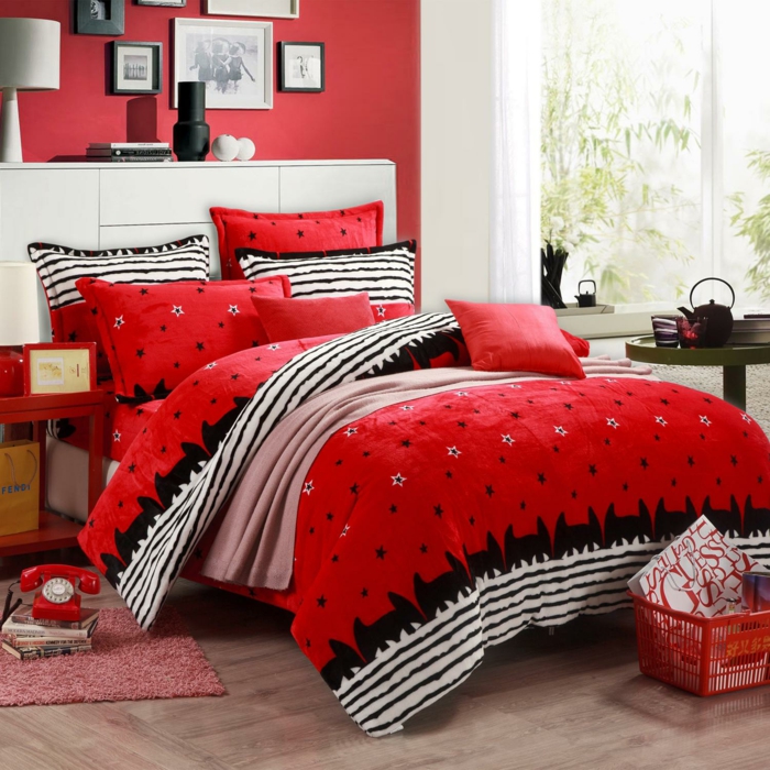 sengetøj bæver vinter motiver bæver sengetøj varmt sengetøj vinter stemning rød
