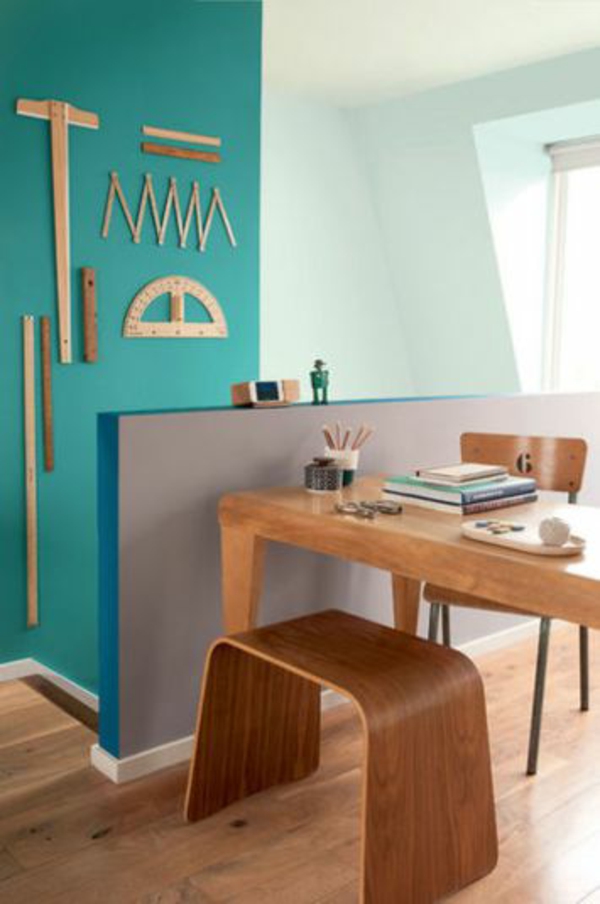 decoración para el hogar objetos colores diseño de pared madera