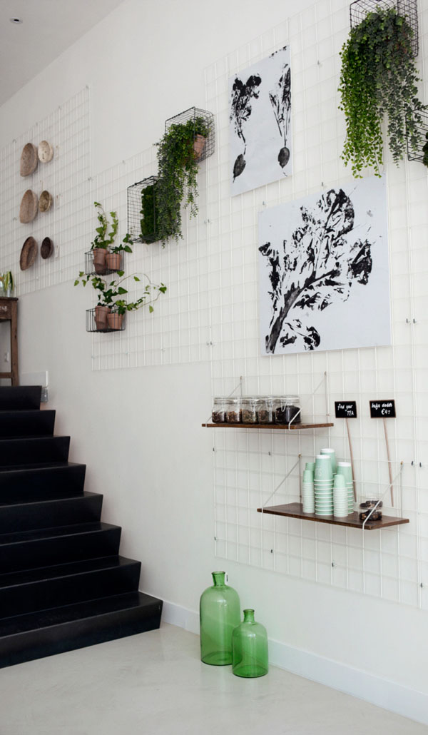διαβίωσης ιδέες διάδρομο μόδας σκάλα κάδος ιδέες τοίχο σχεδιασμό ράφια σύρμα
