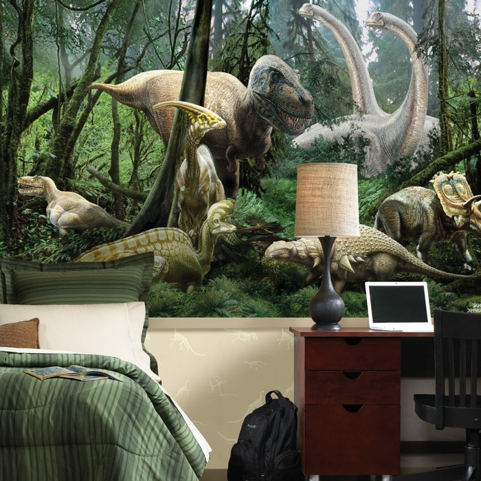 decoración para el hogar habitación de los niños habitación del niño dinosaurio