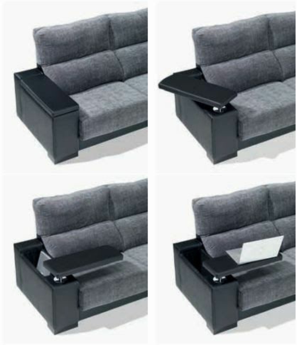 møbler scheselong sofa komfortabelt armlen
