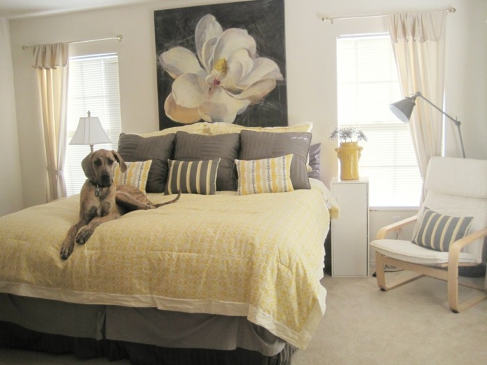 家居装饰卧室装饰黄色床上用品地毯dekokisen