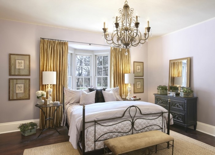 通过窗帘的卧室创意为睡眠区带来更多奢华