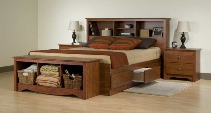 idei de viață idei dormitor pat suprapus dormitor bancă de noptieră