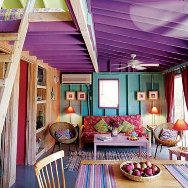 home decor wall decor tropical colors fruit furniture