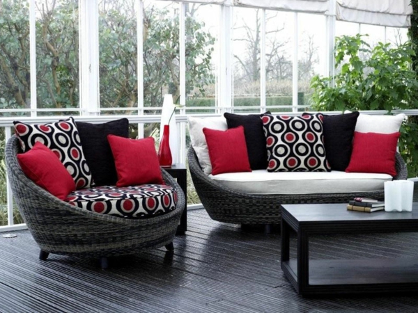 living room conservatory fashion comfortable rattan furniture home winter garden