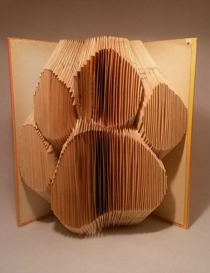 Επίπεδη διακοσμήσετε ιδέες διακοσμητικών βιβλίων origami