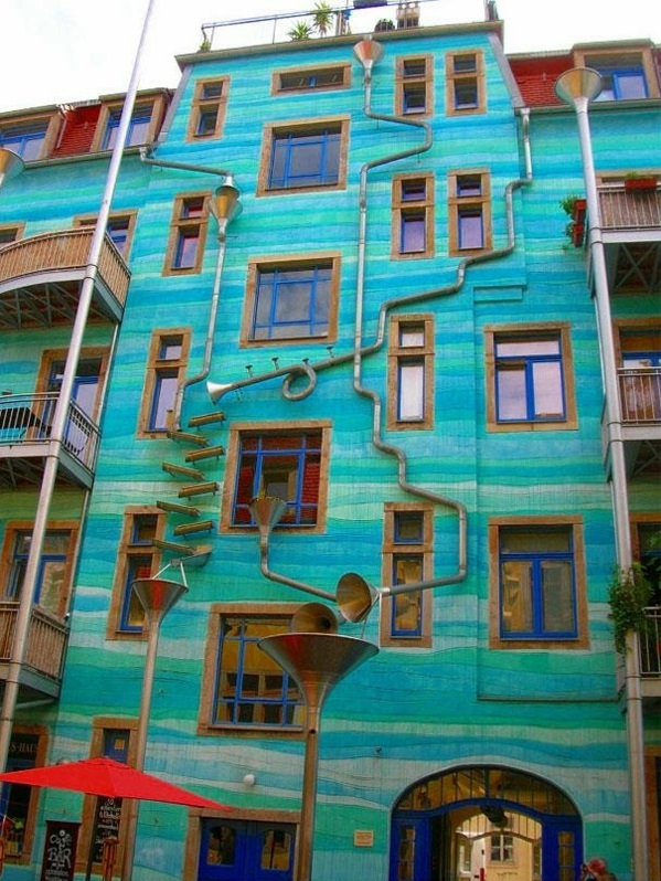 apartment facility ornate facade