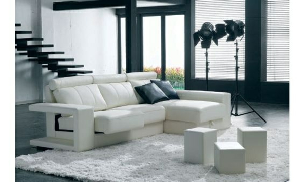 innred møbler skeselong sofa skinn