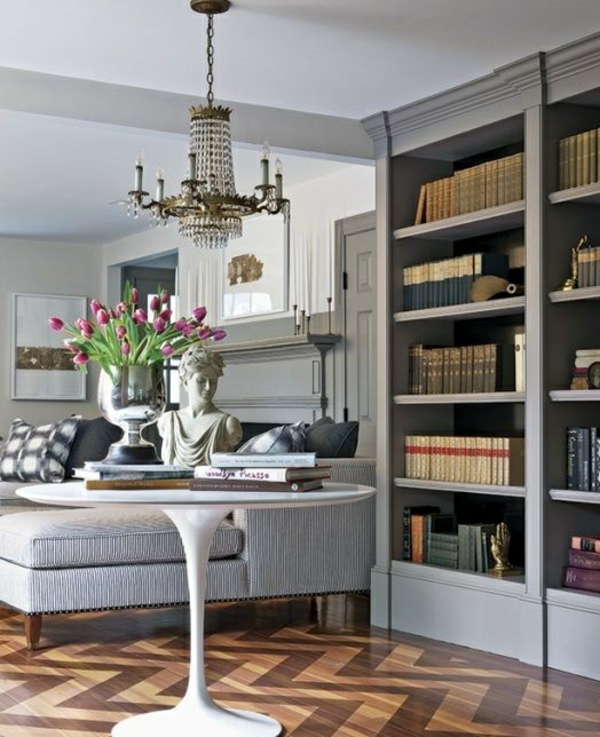stue møbler møbler kaffebord runde dekoration ideer med tulipaner