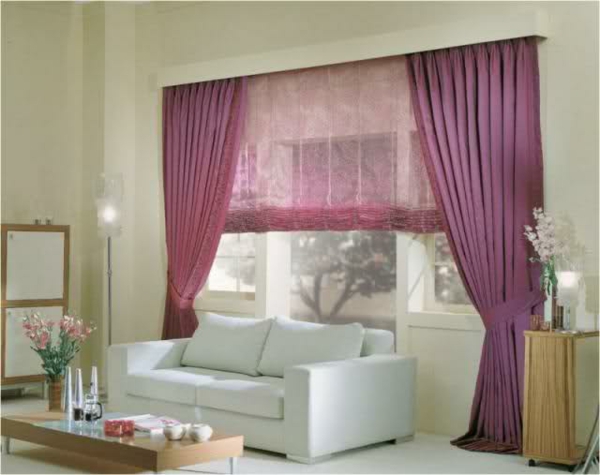 Living room ideas curtains curtains purple colors