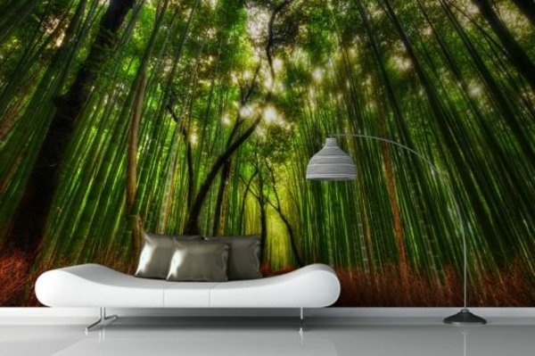 Living room minimalist design photo wallpaper
