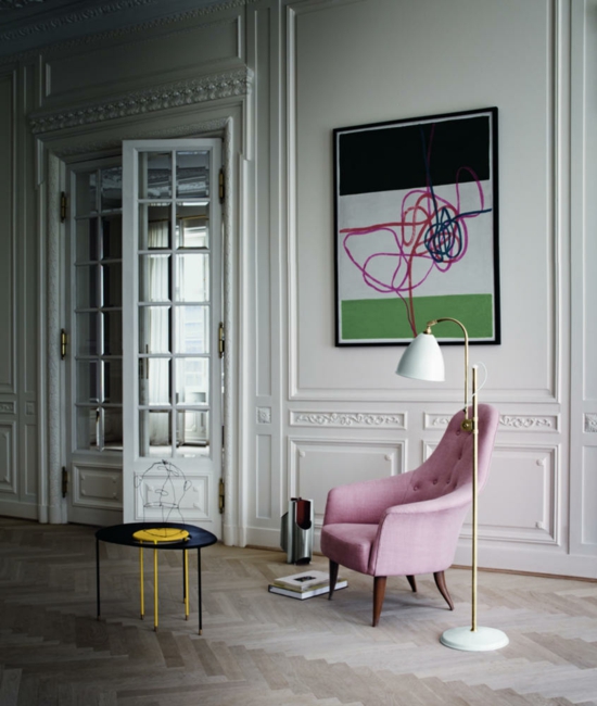 svetainė moderni mados spalva modernus meno dizaino baldai