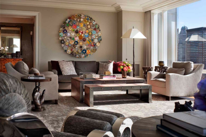 living room ideas beige walls elegant furniture wall decoration