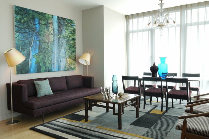 living room painting ideas bright walls carpet paintings vintage furniture