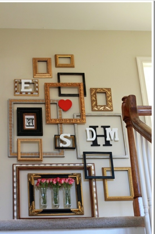 DIY decoration ideas for picture frame variety