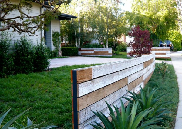 градинска ограда сама изграждате идеи за градинарство на европалети