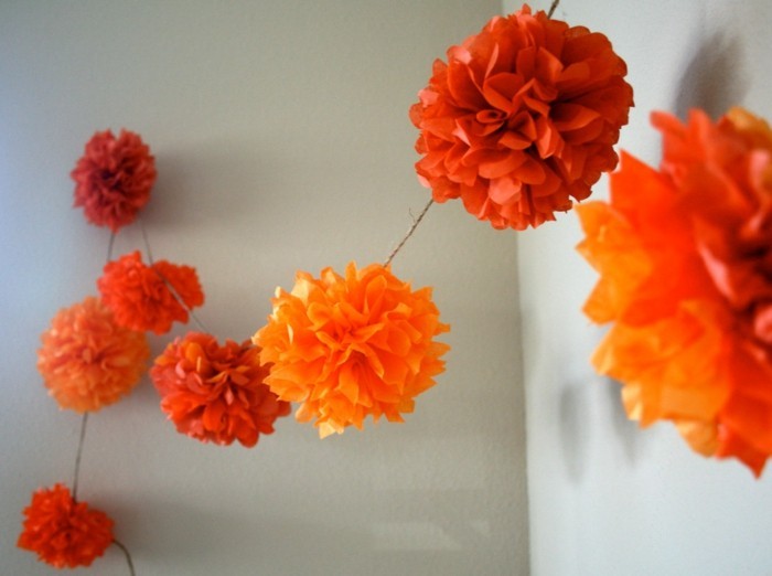חדר דקו דארלנד זר פרחים עם פרחים של מפיות