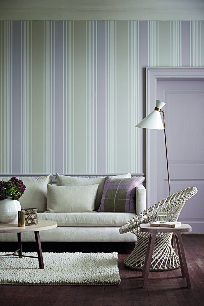 room decor ideas winter wallpapers stripes pattern cozy