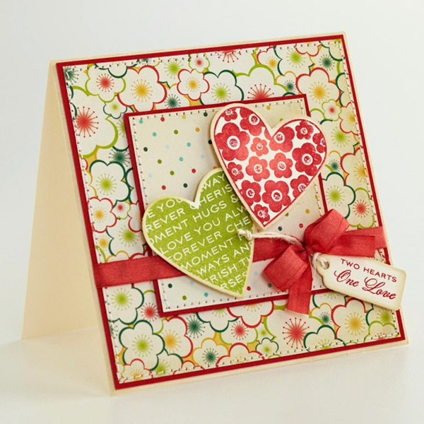 valentines day idea card colorful